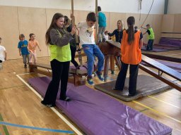 Sportovní den v ZŠ U Lesa