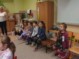 Návštěva první třídy ZŠ U Lesa