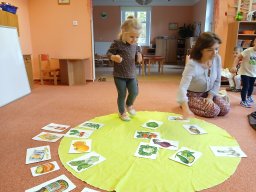 Slunéčko zachází za hory