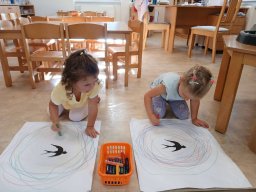 První dny ve třídě Sluníček